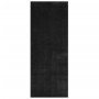 Alfombra de pelo corto suave lavable HUARTE negro 80x200 cm en Alfombras | Comprar online en Foru.es