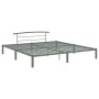 Estructura de cama de metal gris 180x200 cm de vidaXL, Camas y somieres - Ref: Foro24-284667, Precio: 92,63 €, Descuento: %