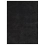 Alfombra de pelo corto suave lavable HUARTE negro 160x230 cm en Alfombras | Comprar online en Foru.es
