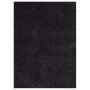Alfombra de pelo corto suave lavable HUARTE negro 200x280 cm en Alfombras | Comprar online en Foru.es
