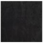 Alfombra de pelo corto suave lavable HUARTE negro 240x240 cm en Alfombras | Comprar online en Foru.es