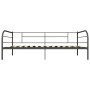 Estructura de cama de metal gris 90x200 cm de vidaXL, Camas y somieres - Ref: Foro24-284674, Precio: 121,91 €, Descuento: %