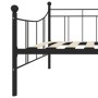 Estructura de cama de metal negro 90x200 cm de vidaXL, Camas y somieres - Ref: Foro24-284669, Precio: 128,10 €, Descuento: %
