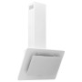 Campana extractora acero inoxidable vidrio templado blanco 60cm de vidaXL, Extractores - Ref: Foro24-51663, Precio: 166,19 €,...