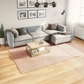 Alfombra de pelo corto suave lavable HUARTE rosado 200x280 cm en Alfombras | Comprar online en Foru.es