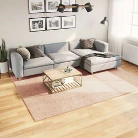 Alfombra de pelo corto suave lavable HUARTE rosado 200x280 cm en Alfombras | Comprar online en Foru.es