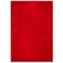 Alfombra de pelo corto suave lavable HUARTE rojo 140x200 cm en Alfombras | Comprar online en Foru.es
