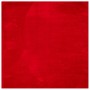 Alfombra de pelo corto suave lavable HUARTE rojo 160x160 cm en Alfombras | Comprar online en Foru.es