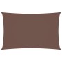 Toldo de vela rectangular tela Oxford marrón 5x8 m en Sombrillas | Comprar online en Foru.es