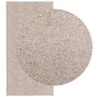 Alfombra peluda de pelo largo moderna PAMPLONA beige 100x200 cm en Alfombras | Comprar online en Foru.es