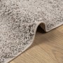 Alfombra peluda de pelo largo moderna PAMPLONA beige 120x170 cm en Alfombras | Comprar online en Foru.es