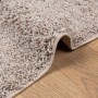 Alfombra peluda de pelo largo moderna PAMPLONA beige 140x200 cm en Alfombras | Comprar online en Foru.es