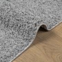Alfombra peluda de pelo largo moderna PAMPLONA gris 80x250 cm en Alfombras | Comprar online en Foru.es