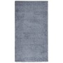 Alfombra peluda de pelo largo moderna PAMPLONA azul 80x150 cm en Alfombras | Comprar online en Foru.es