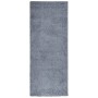 Alfombra peluda de pelo largo moderna PAMPLONA azul 80x200 cm en Alfombras | Comprar online en Foru.es