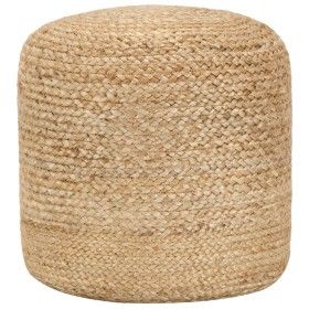 Puf hecho a mano 40x45 cm yute de vidaXL, Otomanas - Ref: Foro24-248072, Precio: 78,24 €, Descuento: %