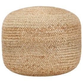 Puf hecho a mano 45x30 cm yute de vidaXL, Otomanas - Ref: Foro24-248071, Precio: 73,00 €, Descuento: %