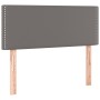 Cama box spring y colchón LED cuero sintético gris 90x190 cm de vidaXL, Camas y somieres - Ref: Foro24-3134139, Precio: 292,6...