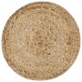Puf hecho a mano verde oliva 40x45 cm yute de vidaXL, Otomanas - Ref: Foro24-248079, Precio: 75,08 €, Descuento: %