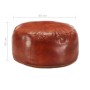 Puf marrón 60x30 cm cuero auténtico de cabra de vidaXL, Otomanas - Ref: Foro24-248138, Precio: 120,07 €, Descuento: %