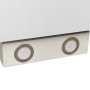 Campana extractora de pared acero vidrio templado blanco 60 cm de vidaXL, Extractores - Ref: Foro24-51676, Precio: 205,40 €, ...