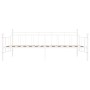 Estructura de cama de metal blanco 90x200 cm de vidaXL, Camas y somieres - Ref: Foro24-284668, Precio: 84,26 €, Descuento: %