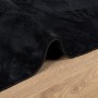 Alfombra de pelo corto OVIEDO negro 240x340 cm en Alfombras | Comprar online en Foru.es