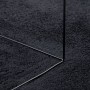 Alfombra de pelo corto OVIEDO negro 240x340 cm en Alfombras | Comprar online en Foru.es