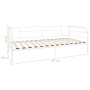 Estructura de cama de metal blanco 90x200 cm de vidaXL, Camas y somieres - Ref: Foro24-284672, Precio: 106,44 €, Descuento: %