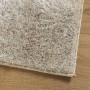Alfombra pelo largo aspecto brillante ISTAN beige 140x200 cm en Alfombras | Comprar online en Foru.es