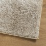 Alfombra pelo largo aspecto brillante ISTAN beige 160x230 cm en Alfombras | Comprar online en Foru.es