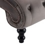 Diván de terciopelo gris de vidaXL, Divanes - Ref: Foro24-248609, Precio: 292,14 €, Descuento: %