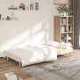 Sofá cama de 2 plazas tela color crema en Sofás | Comprar online en Foru.es