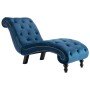 Diván de terciopelo azul de vidaXL, Divanes - Ref: Foro24-248608, Precio: 280,80 €, Descuento: %