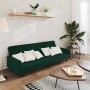 Sofá cama de 2 plazas terciopelo verde oscuro en Sofás | Comprar online en Foru.es