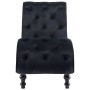Diván de terciopelo negro de vidaXL, Divanes - Ref: Foro24-248611, Precio: 254,69 €, Descuento: %