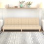 Sofá cama de 2 plazas tela color crema en Sofás | Comprar online en Foru.es