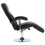 Sillón para la TV de cuero sintético negro de vidaXL, Sillones - Ref: Foro24-248587, Precio: 239,46 €, Descuento: %