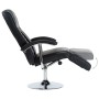Sillón para la TV de cuero sintético negro de vidaXL, Sillones - Ref: Foro24-248587, Precio: 239,46 €, Descuento: %