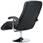 Sillón para la TV de cuero sintético negro de vidaXL, Sillones - Ref: Foro24-248587, Precio: 239,46 €, Descuento: %