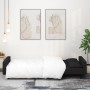 Sofá cama de 2 plazas con dos almohadas terciopelo negro en Sofás | Comprar online en Foru.es