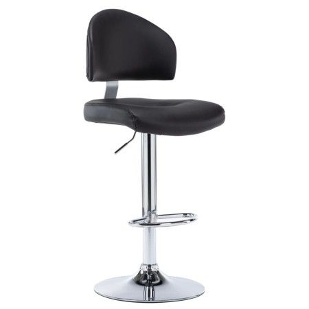 Taburete de cocina cuero sintético negro de vidaXL, Taburetes de cocina - Ref: Foro24-249646, Precio: 101,37 €, Descuento: %