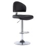 Taburete de cocina cuero sintético negro de vidaXL, Taburetes de cocina - Ref: Foro24-249646, Precio: 101,37 €, Descuento: %