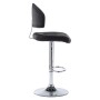 Taburete de cocina cuero sintético negro de vidaXL, Taburetes de cocina - Ref: Foro24-249646, Precio: 101,37 €, Descuento: %