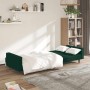 Sofá cama de 2 plazas terciopelo verde oscuro en Sofás | Comprar online en Foru.es