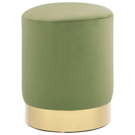 Taburete de terciopelo verde mostaza y dorado de vidaXL, Taburetes y sillas plegables - Ref: Foro24-249841, Precio: 40,76 €, ...