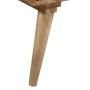 Aparador de madera maciza de mango 110x30x70 cm en Armarios y almacenamiento | Comprar online en Foru.es