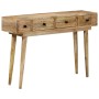 Mesa consola de madera maciza de mango 110x30x75 cm en Mesas auxiliares | Comprar online en Foru.es