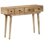Mesa consola de madera maciza de mango 110x30x75 cm en Mesas auxiliares | Comprar online en Foru.es