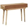Mesa consola de madera maciza de mango 110x30x75 cm en Mesas auxiliares | Comprar online en Foru.es